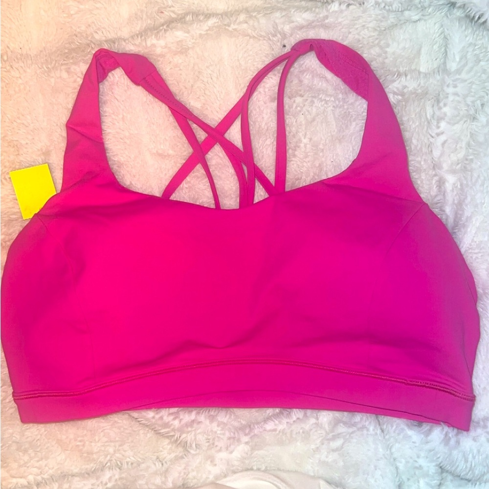 Lululemon Free to Be Bra pink sz10❤️